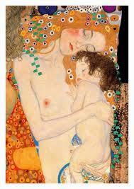 Mother and Child by Gustav Klimt