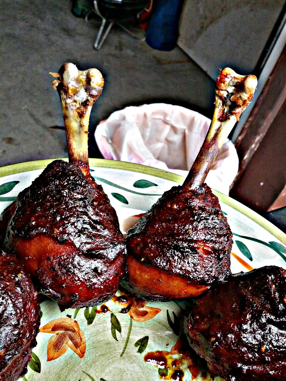 Luscious Launa's BBQ : Lollipop Chicken Legs Practice Cook