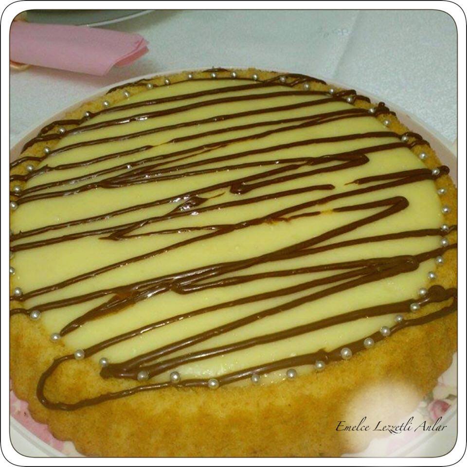 MUZLU KEK TART Emelce Lezzetli Anlar