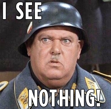 sergeant schultz i see nothing