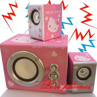 Hello Kitty speakers