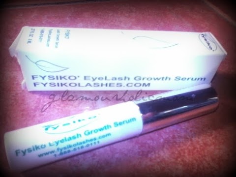Fysiko Eyelash Growth Serum:  First Day Application