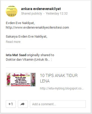 tahu orang share melalui komen g+ PANDUAN BLOGGING, KEBAIKAN DAN KELEMAHAN GUNA KOMEN GOOGLE+, GOOGLE, TUTORIAL GOOGLE+