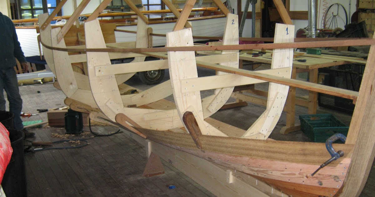 Traditional Boatbuilding Skills How we fit a clinker Plank