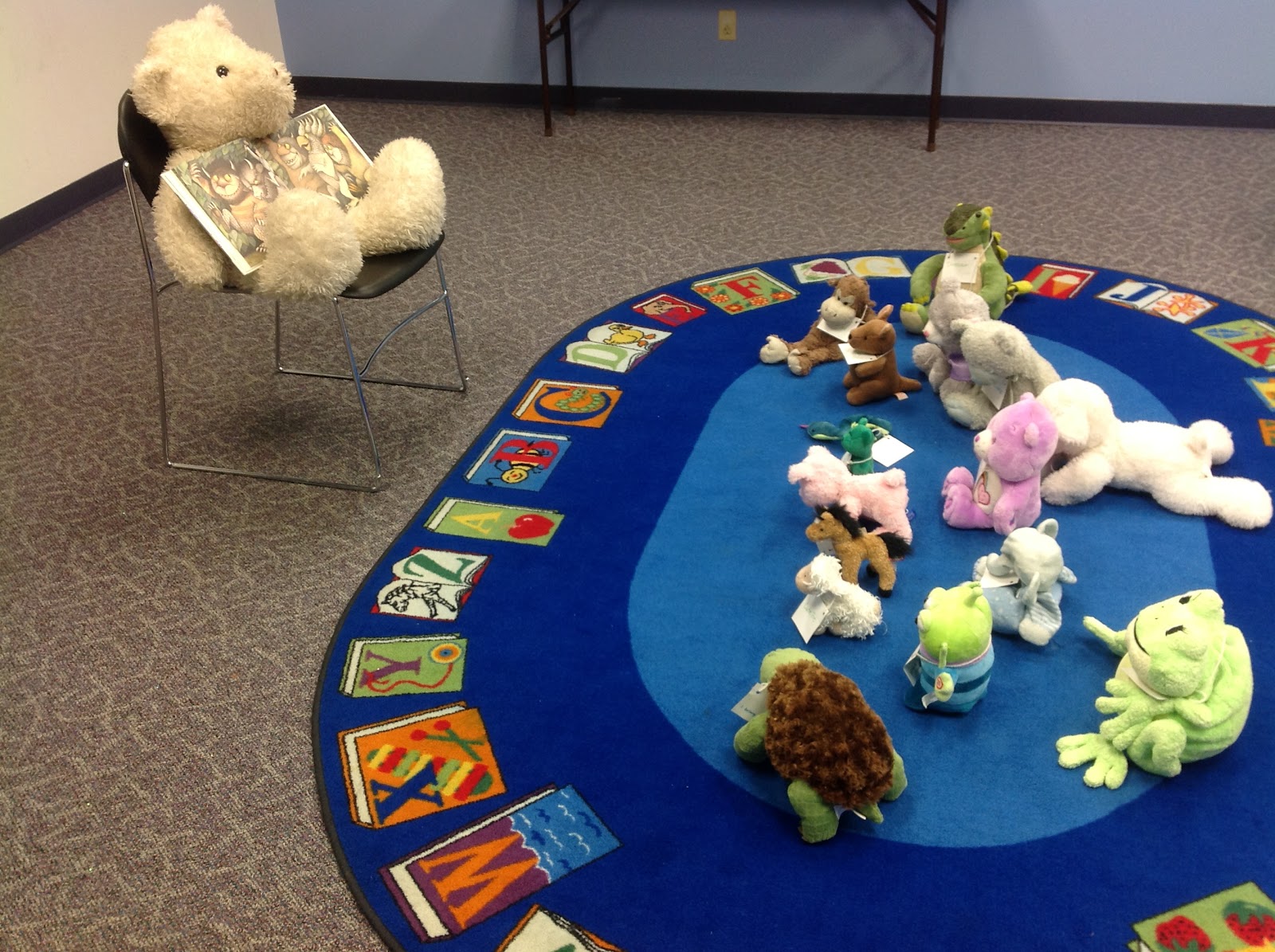 The Show Me Librarian Stuffed Animal Sleepover Story Time