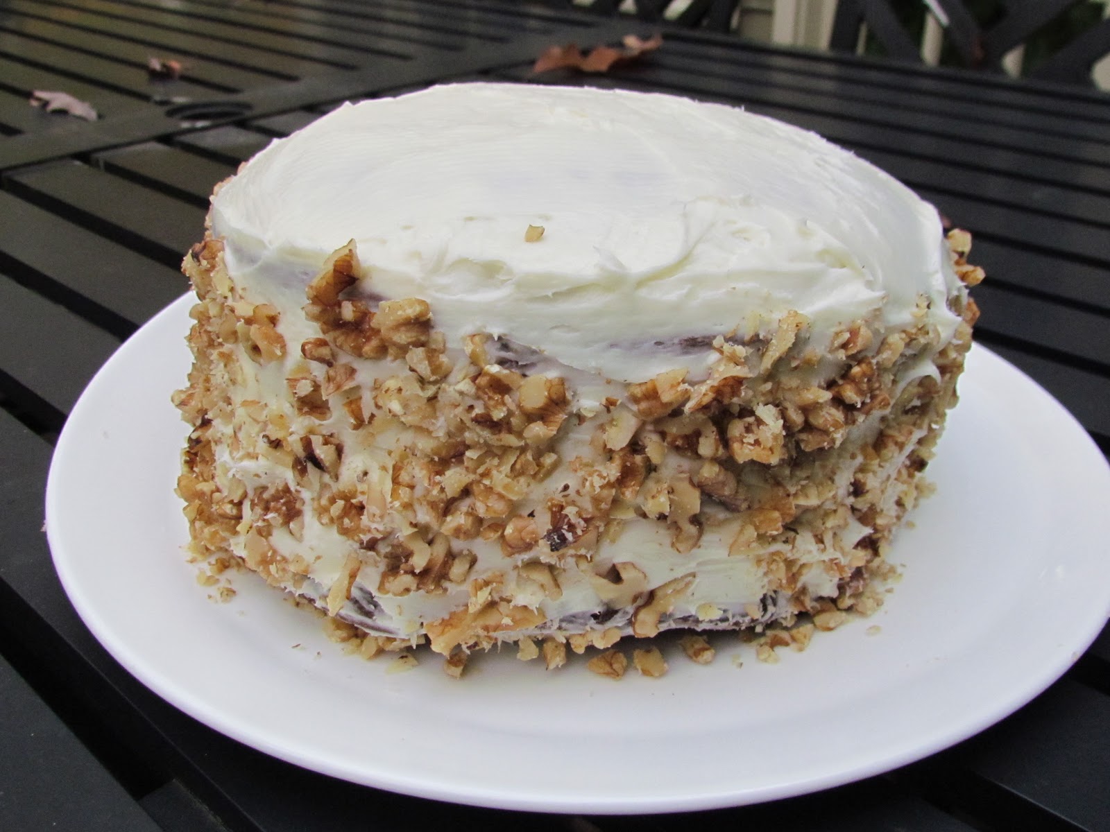 banana Sour Cream cake