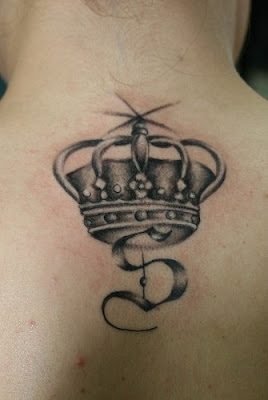 crown tattoos for girls