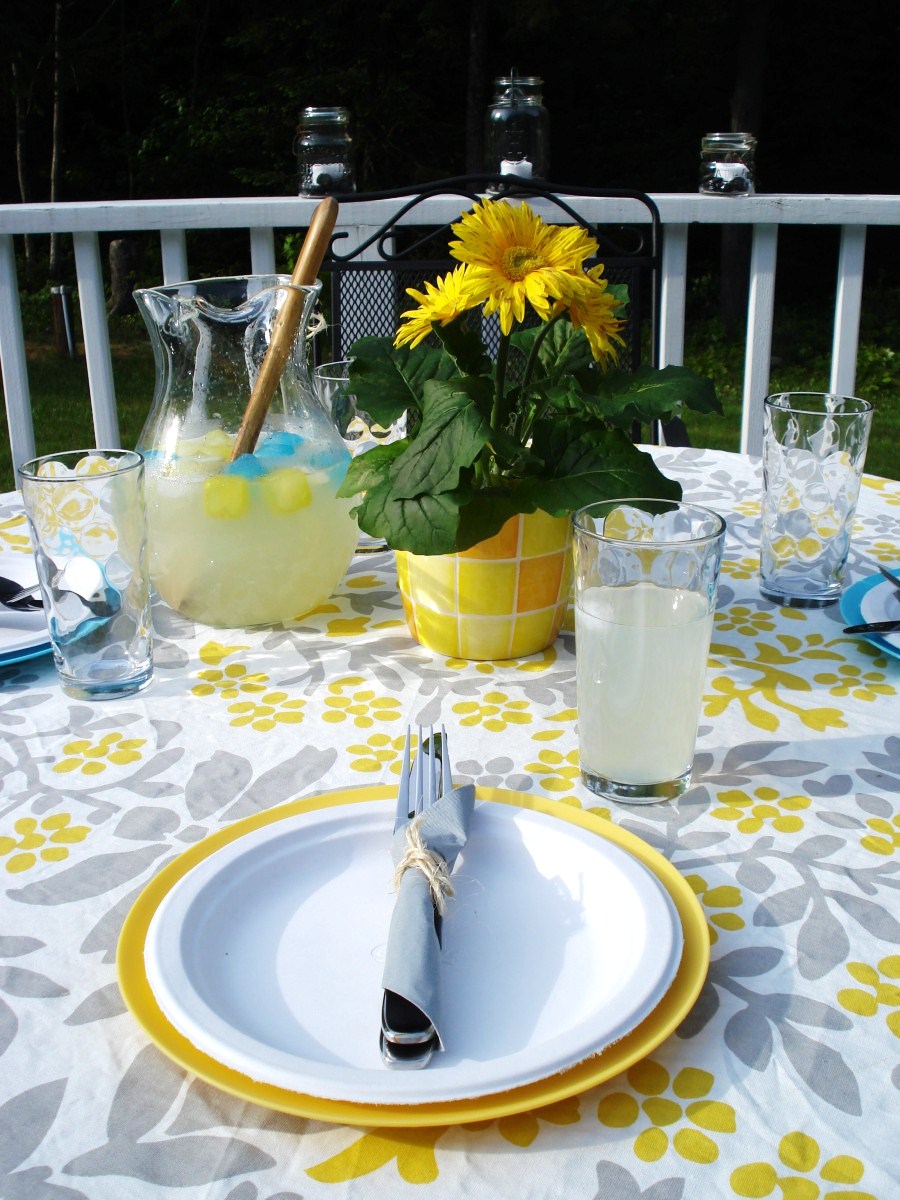 Heart Maine Home A "new" patio set, and a Memorial Day BBQ