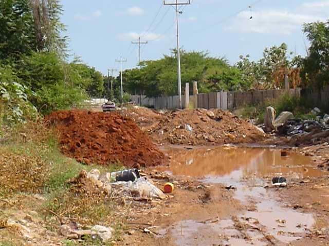 Jorlibeth Bracho Comunidad El Caujaro, en estado deplorable