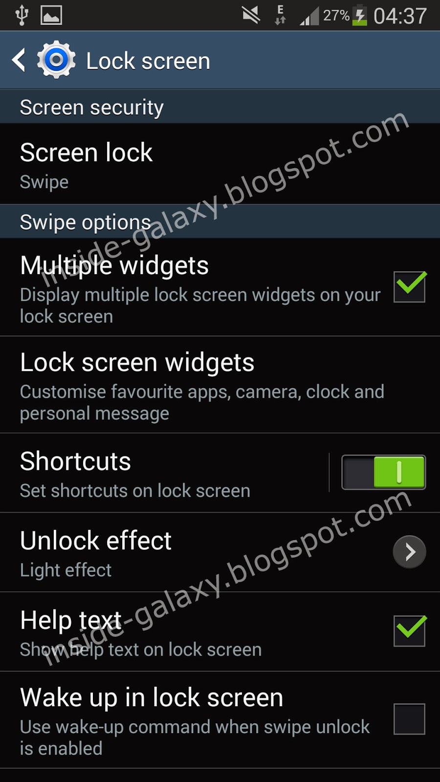 Samsung Galaxy S4 How to Enable and Customize the Multiple Widgets on