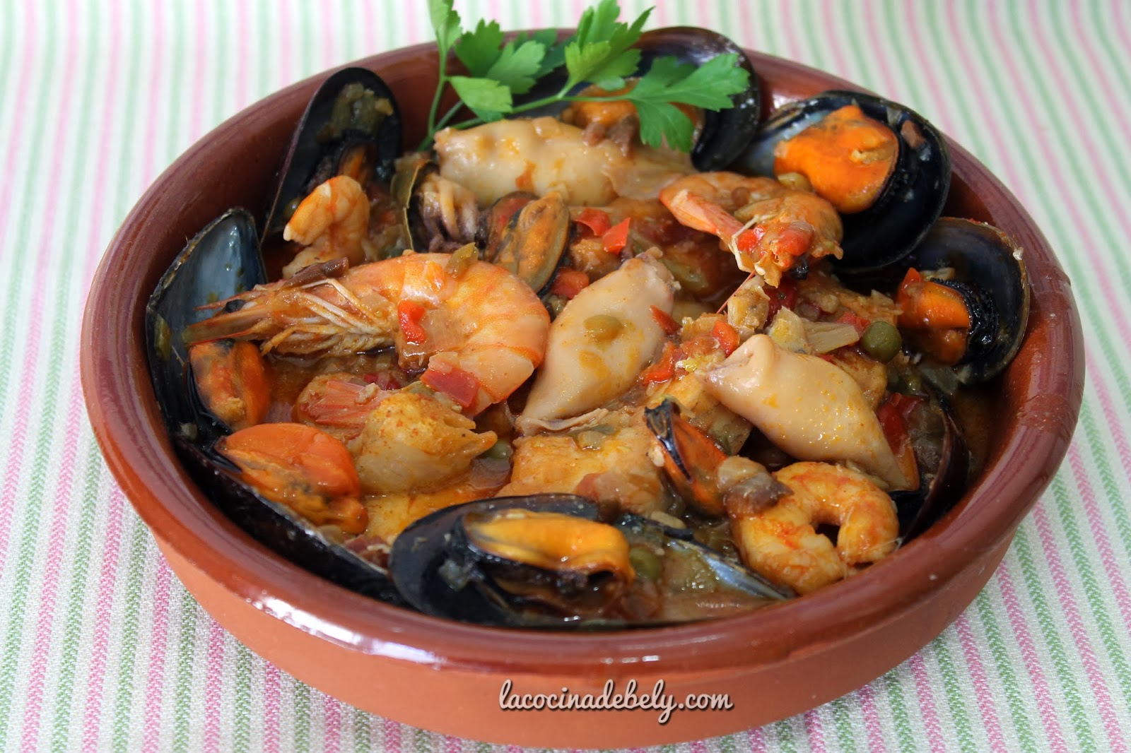 La cocina de Bely: Cazuela Marinera