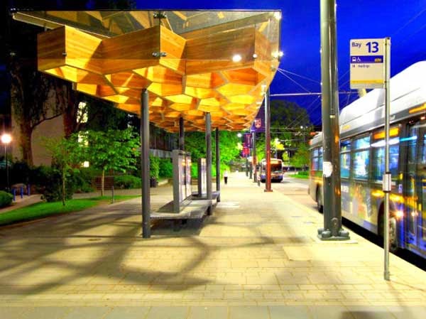 Publics Tree Like Transit Shelters UBC2