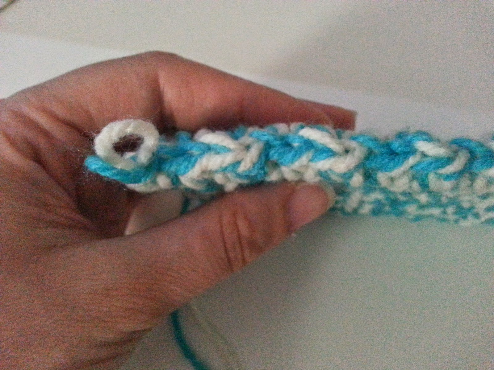 Knitting (b)Loom: Photos & Samples Of Stockinette Stitch In A Long Knitti...