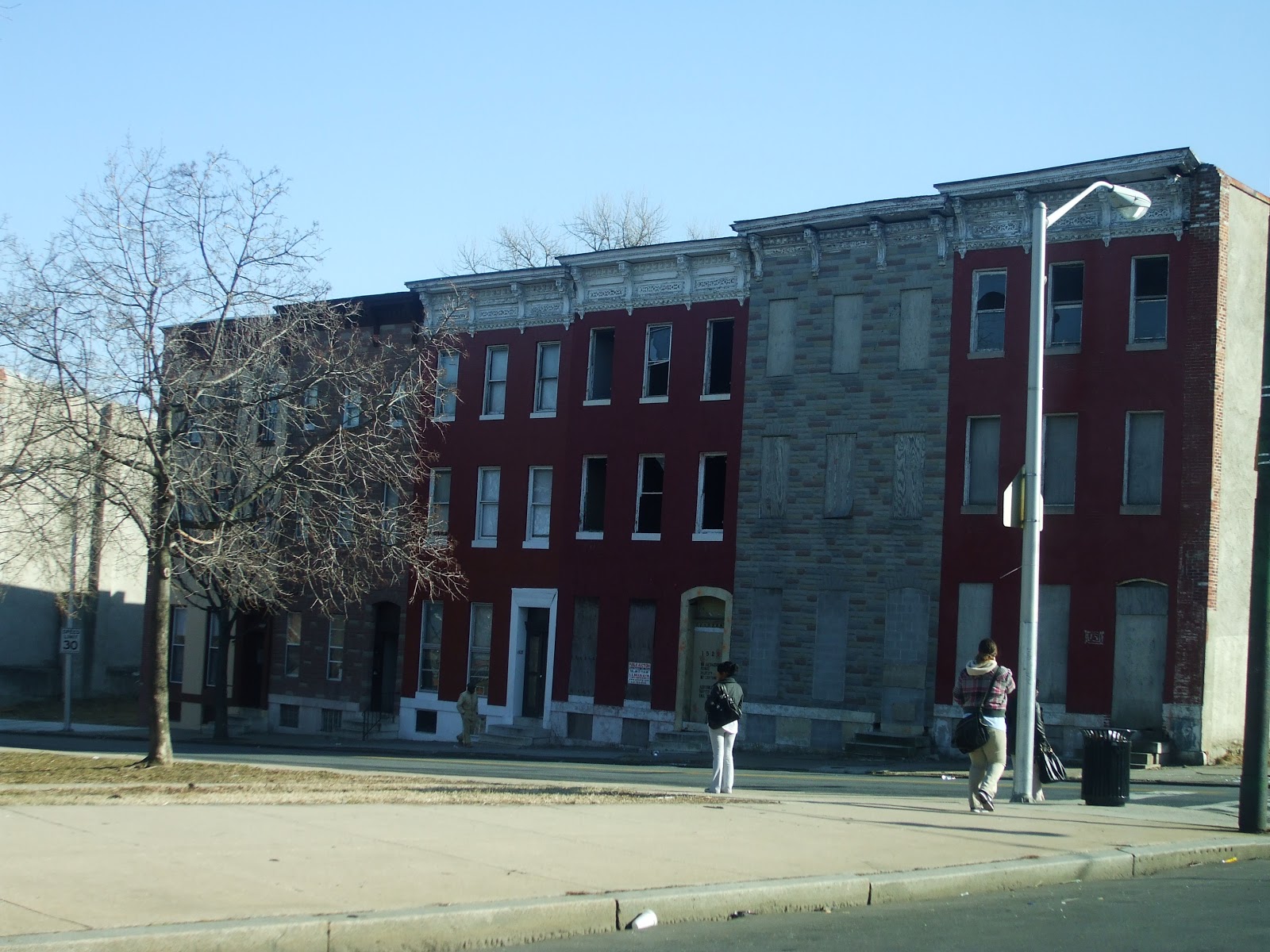 Baltimore City's Past Present and Future Sandtown Winchester A Tale