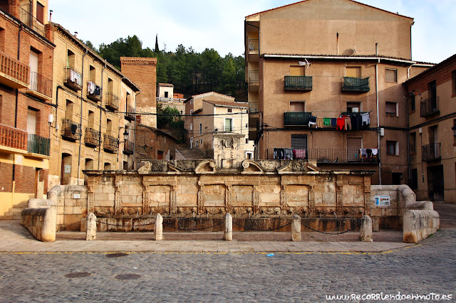 Fuente de los Veinte Caños, Daroca. Zaragoza