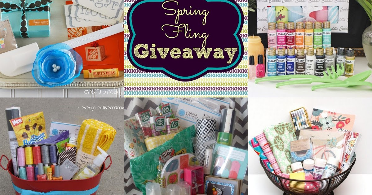 A mommy's life...with a touch of YELLOW Spring Fling Basket {Giveaway}