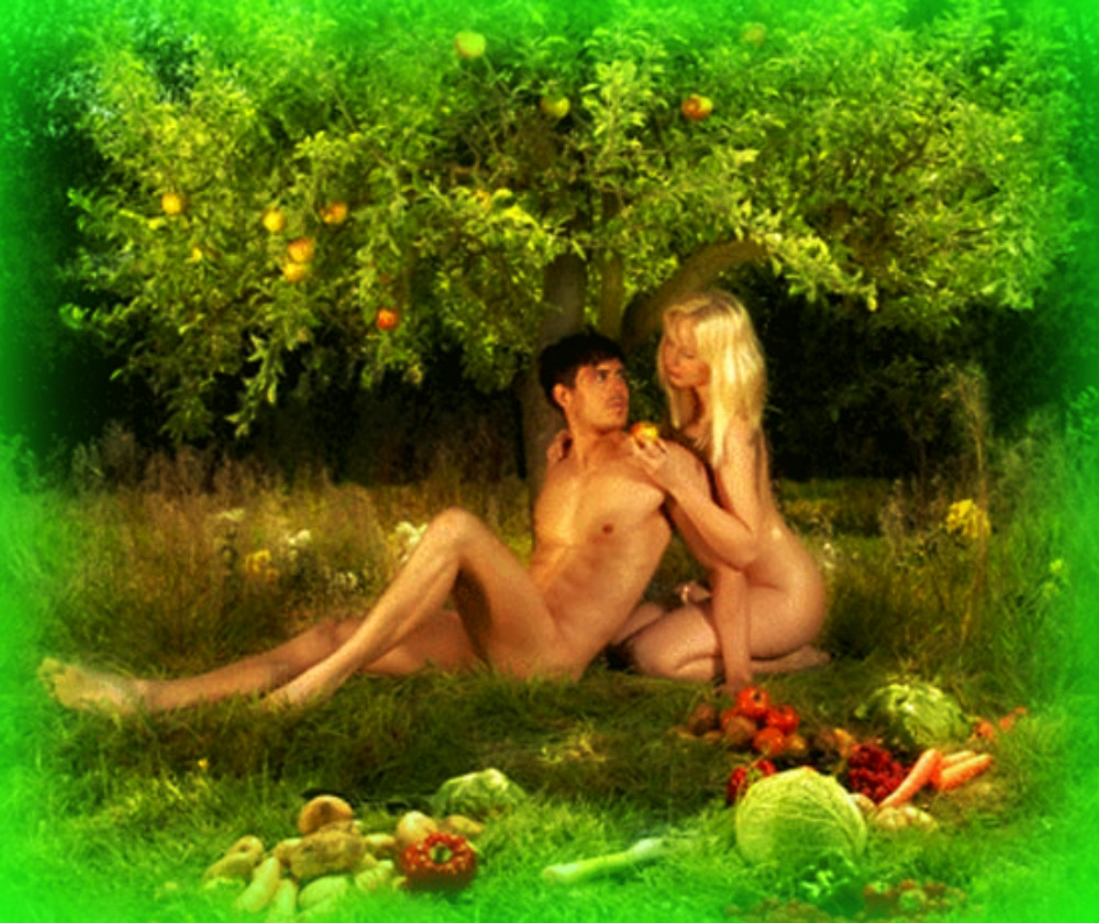Порно Адам И Ева
