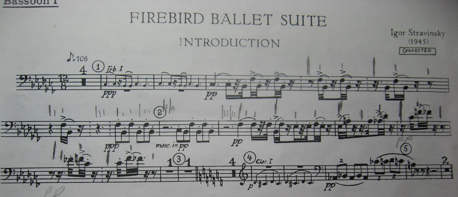 bassoon blog Firebird (1945 version)