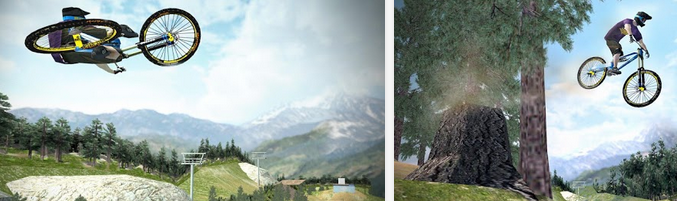 Shred! Extreme Mountain Biking - Game Sepeda Terbaik Android Shred! Extreme Mountain Biking - Game Sepeda Terbaik Android