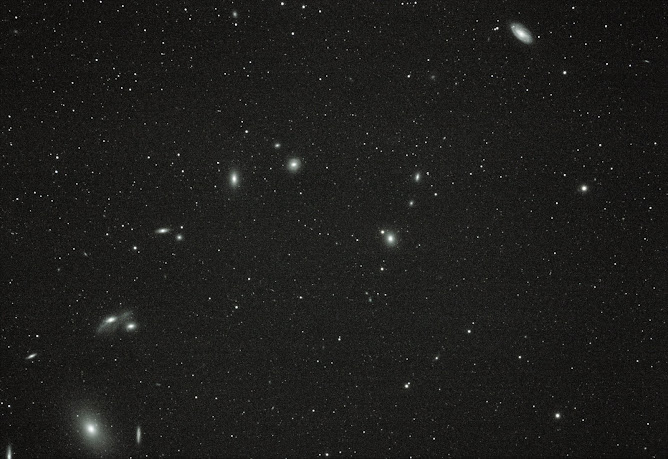 Cúmulo de galaxia en Virgo