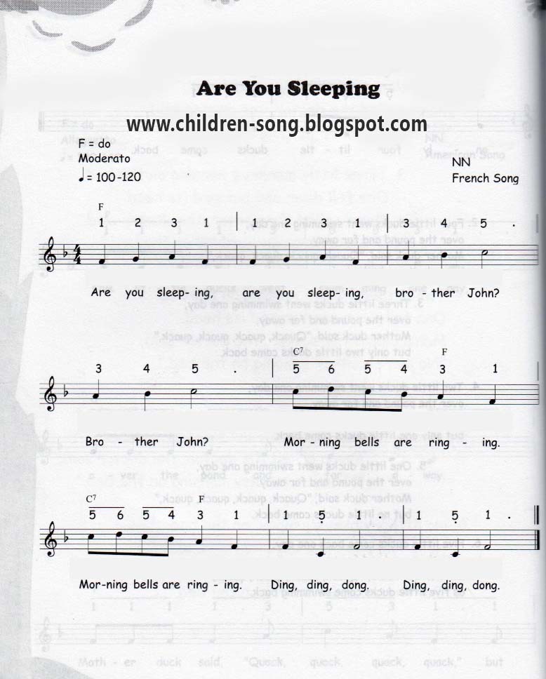are you sleeping piano are you sleeping piano
