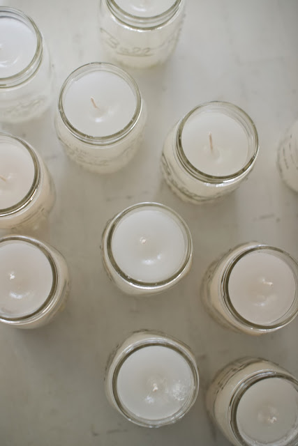 DIY canning jar candle tutorial