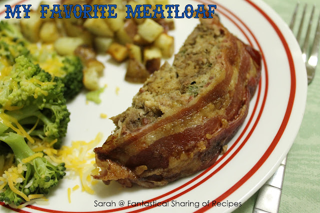 My Favorite Meatloaf - it's wrapped in bacon! #meatloaf #beef #bacon #dinner