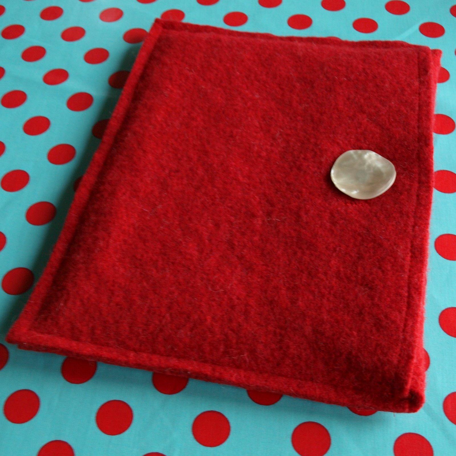Gail Made Quick and Dirty Felt iPad Case