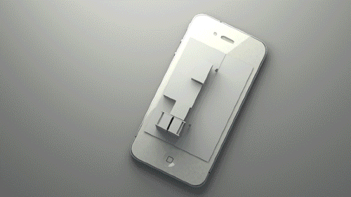 02-Apple-Phone-Mike-Ko-iPhone-Diorama-3D-Images-Hologram-www-designstack-co
