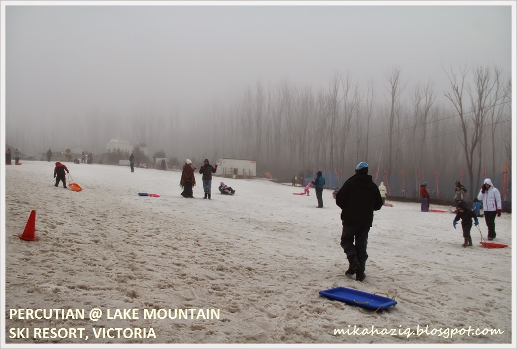 lake mountain with kids main salji di australia