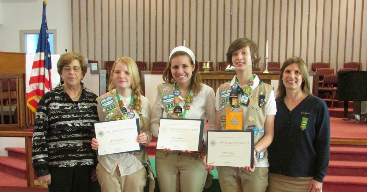 Girl Scouts of the Colonial Coast Blog Chesapeake Girl Scouts Earn Silver Award