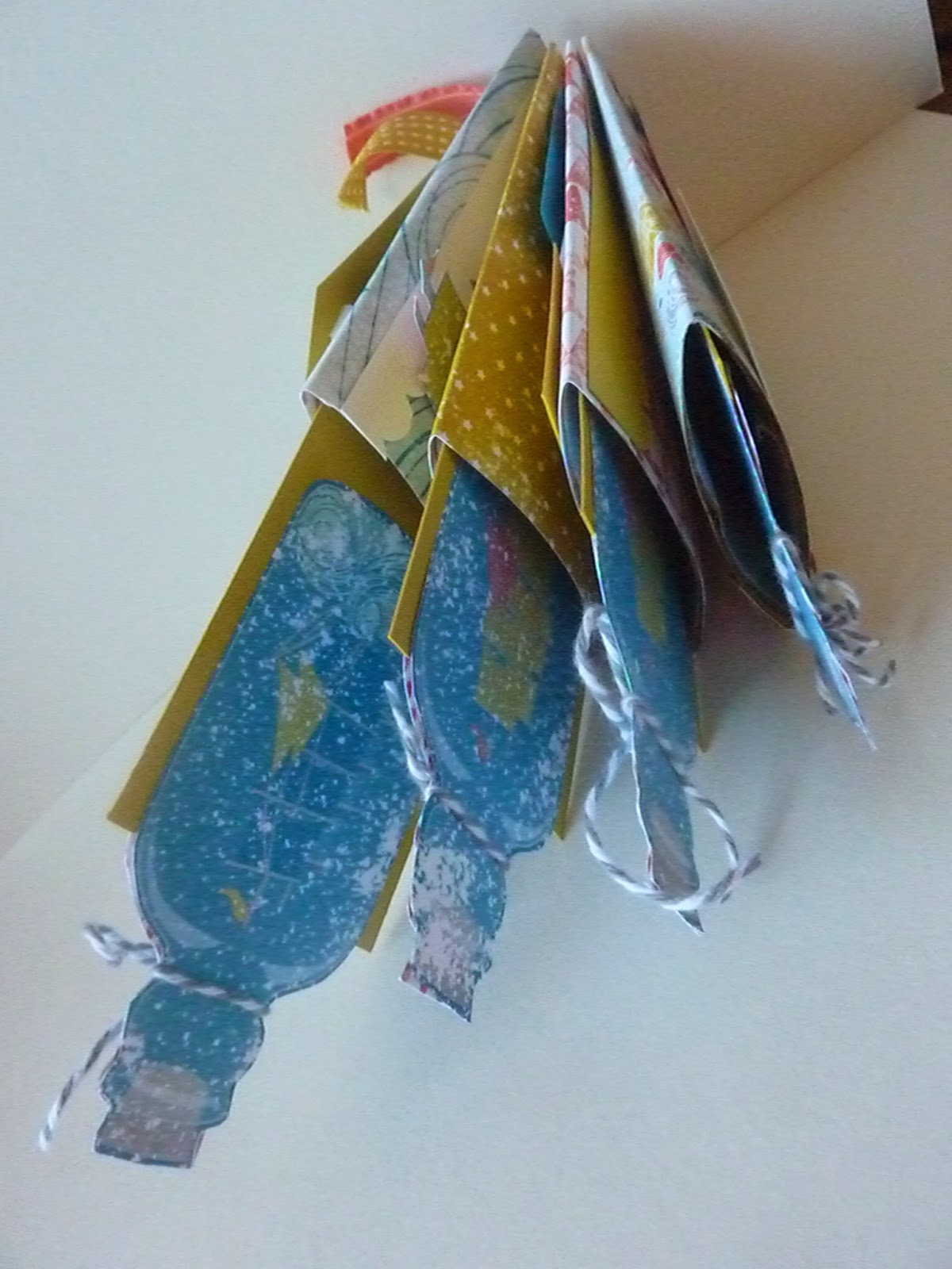 Crafty Cow Creations toilet paper roll mini album