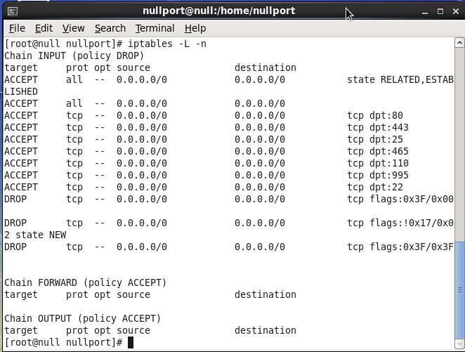 Techtecno2u How to Configure basic IPTABLES Concept of iptables