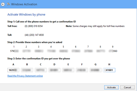 Activate Windows Xp By Phone Confirmation Id 20