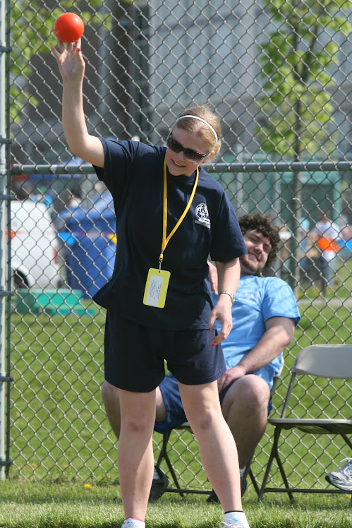 GMSO Athlete Competes In The Shot-Put Competition