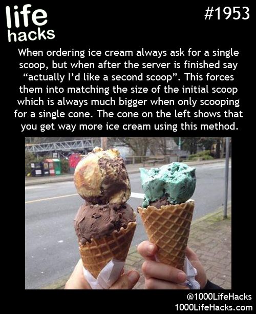 Share A Posts Life Hack Ice Cream