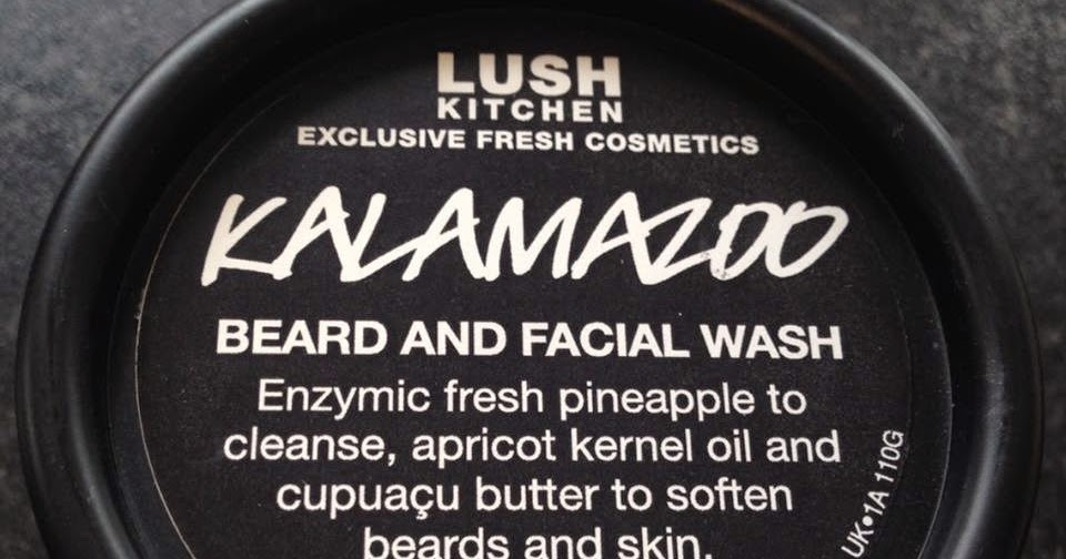 All Things Lush UK Kalamazoo Beard And Facial Wash