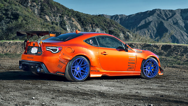 Wallpapers HD Toyota GT86 Tuning Car