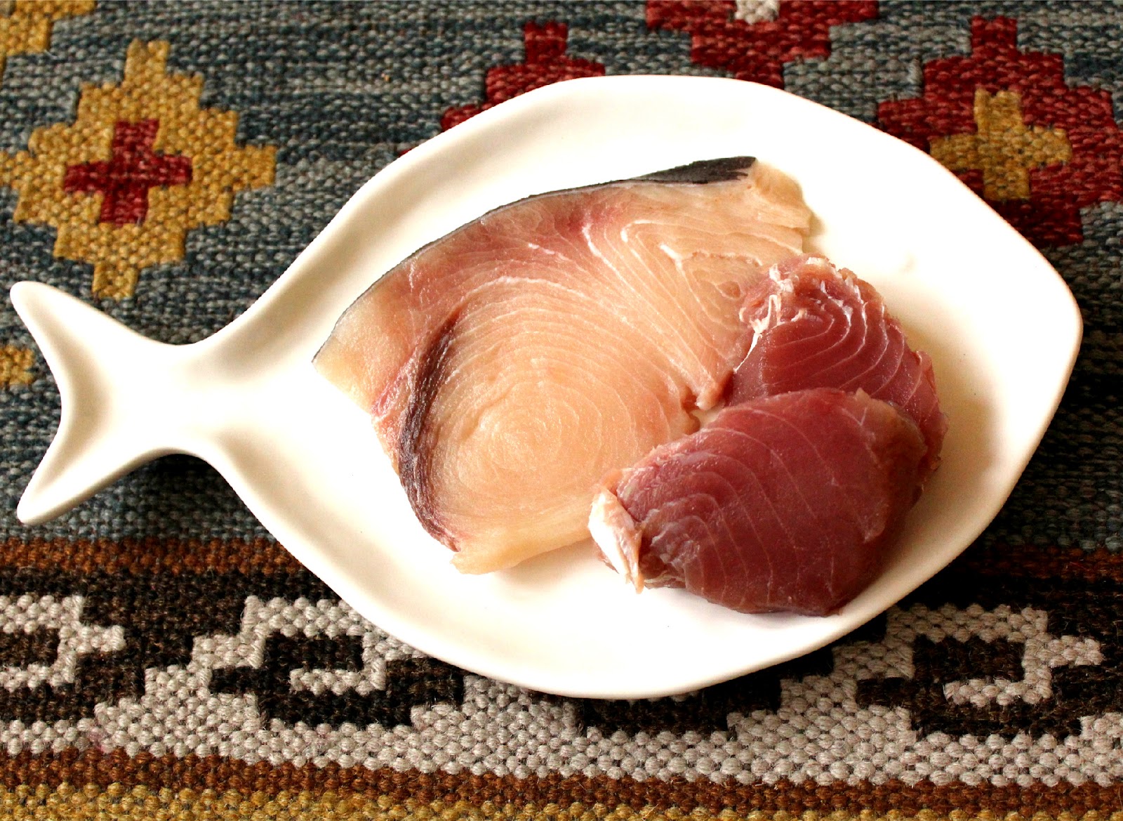 Nuts about food Tuna and swordfish ceviche