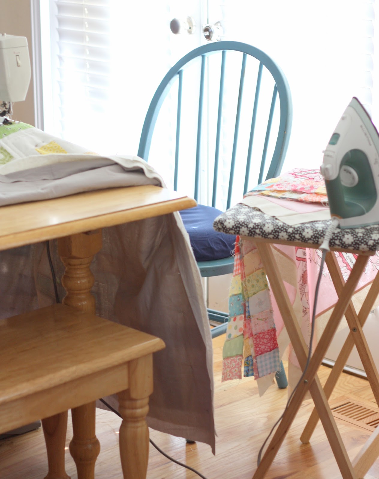 Portable Ironing Table and summer sewing Diary of a Quilter a quilt
