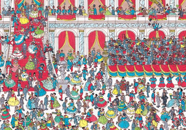 La clase de tercero Buscando a Wally 2