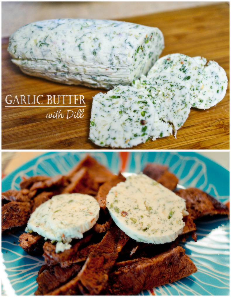 Evie's Lifestyle Garlic Butter with Dill Recipe