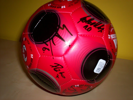 Pallone Milan Autografato signed ball