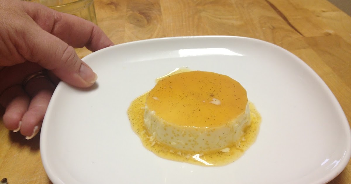 Tracy Cooks in Austin Pressure cooker creme caramel or flan or custard