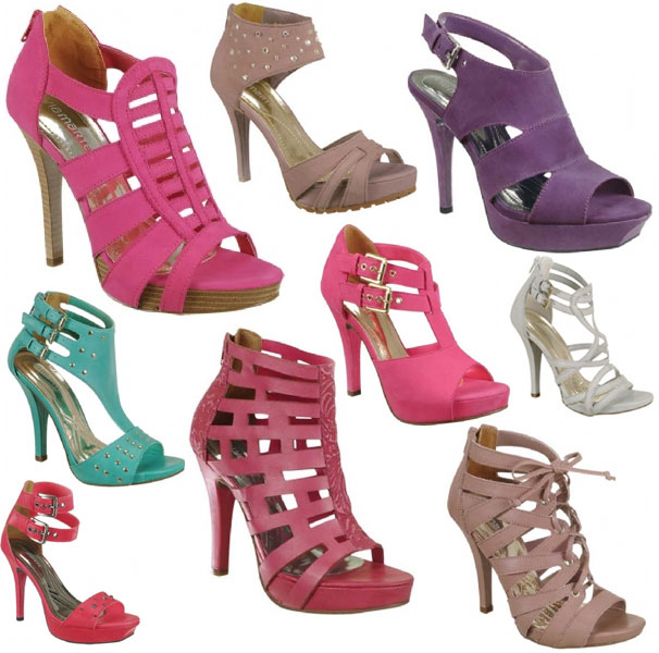 modelos de sandálias dakota