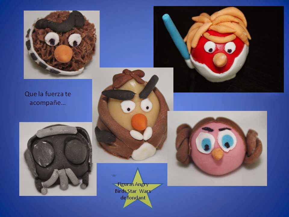 Figuras de fondant personalizadas.