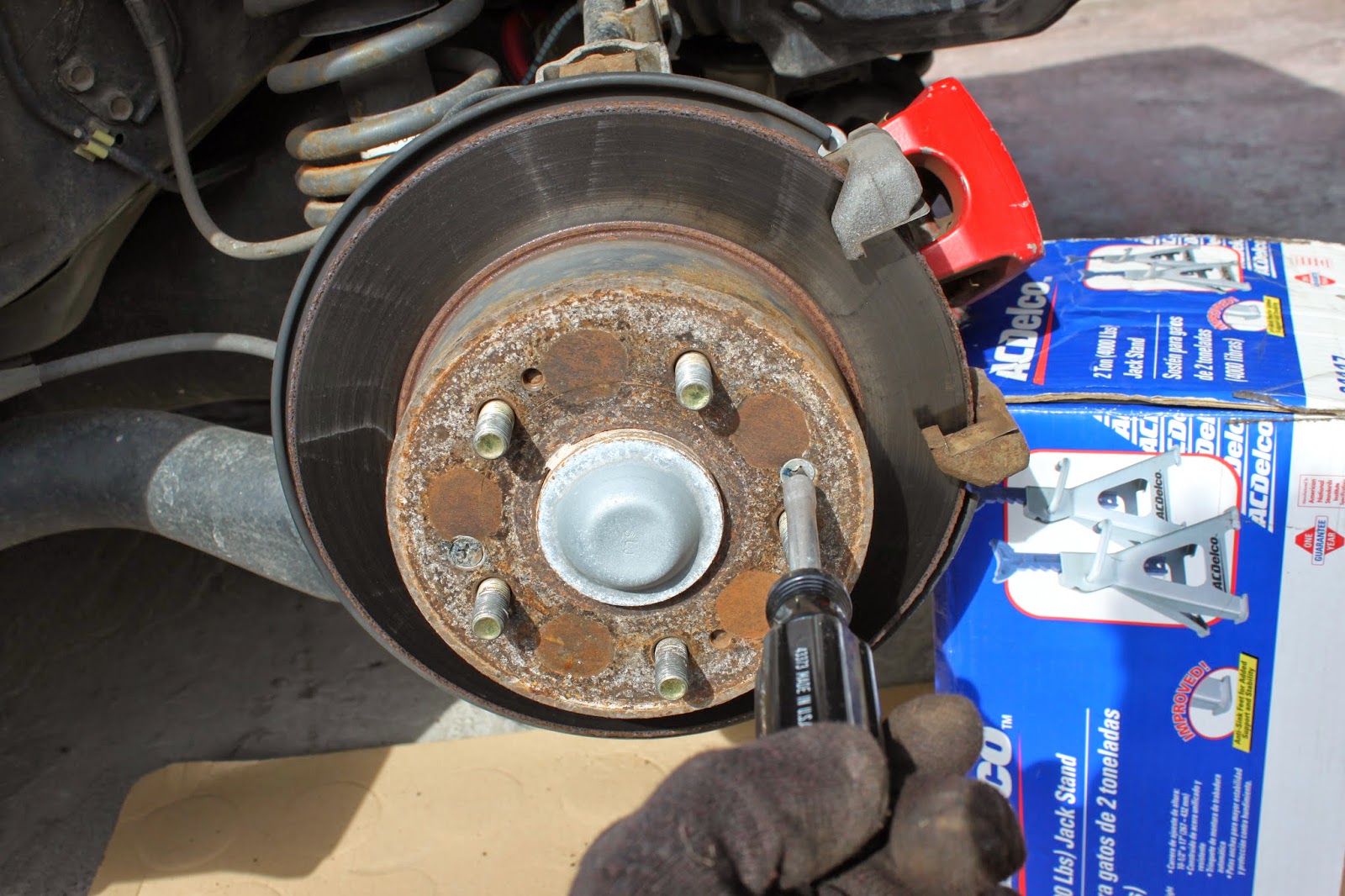 Acura RSX TypeS / Honda Integra DC5 How to replace rear rotors and