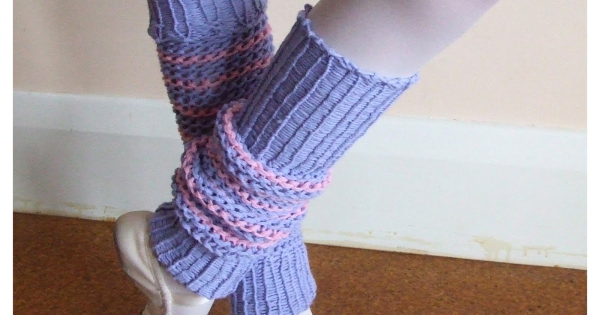 FitzBirch Crafts: Knifty Loom Knit Leg Warmers