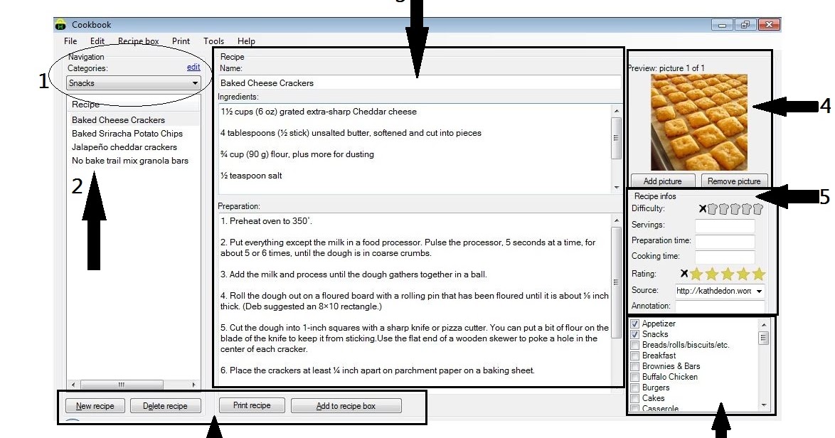 Latitude Adjustment Free recipe organizer software!