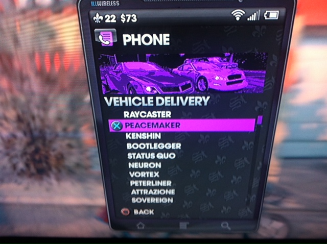 Saints Row Vehicles